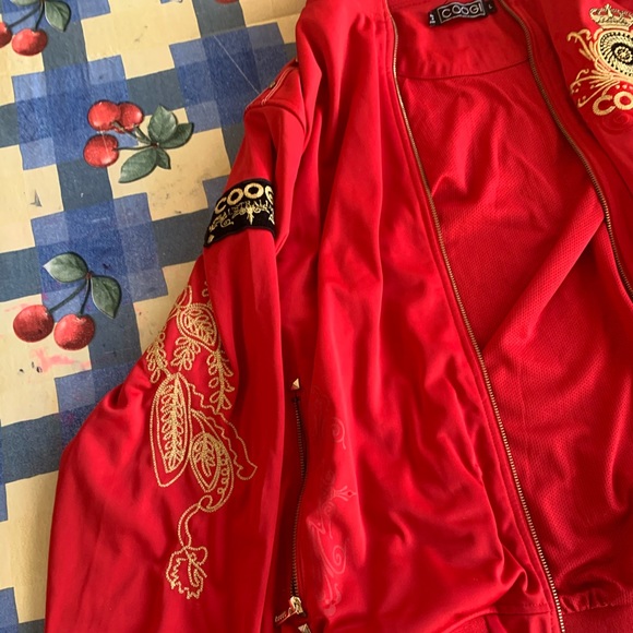 A red and gold coogi jacket - Picture 3 of 4
